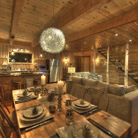 Les Bouleaux - Les Chalets Spa Canada La Malbaie Eksteriør bilde