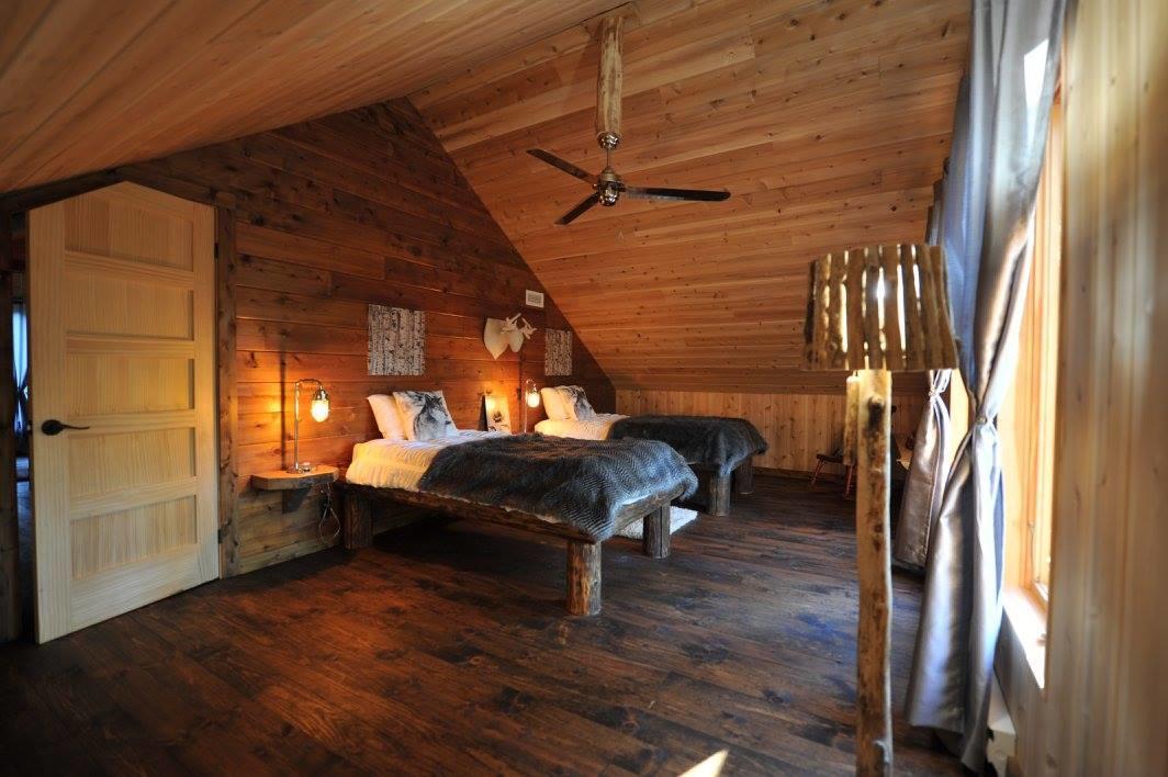 Les Bouleaux - Les Chalets Spa Canada La Malbaie Eksteriør bilde