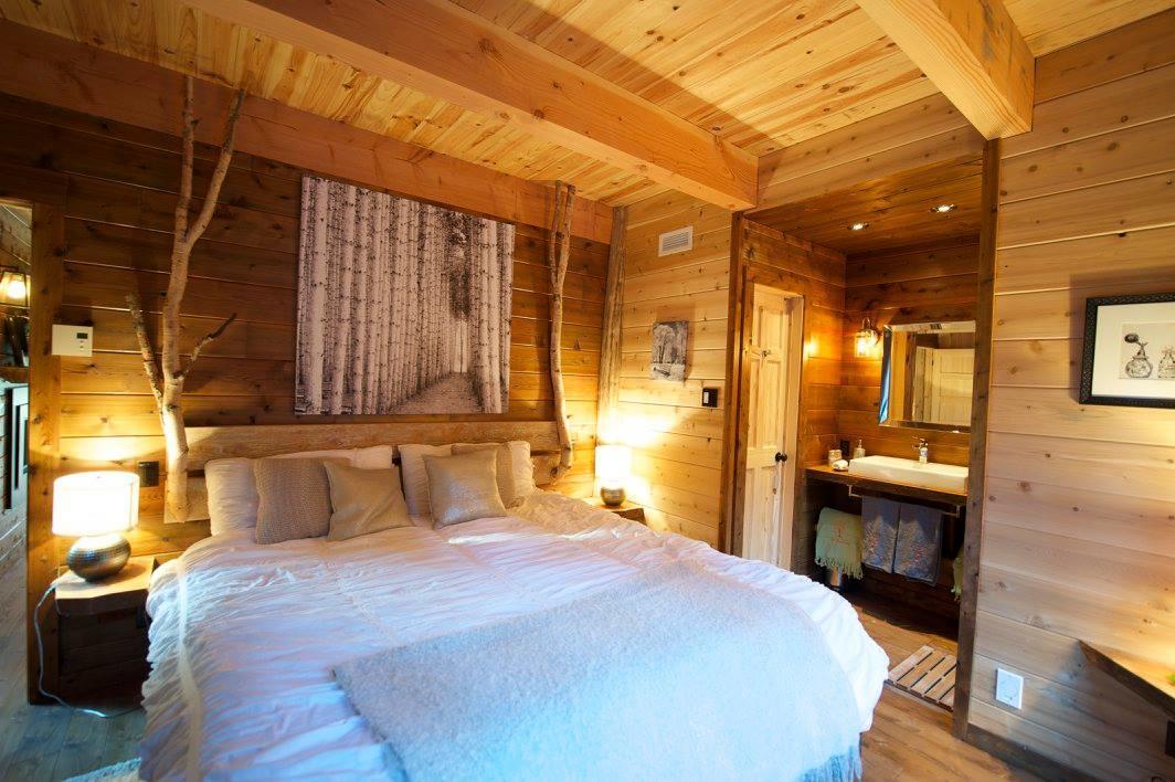 Les Bouleaux - Les Chalets Spa Canada La Malbaie Eksteriør bilde