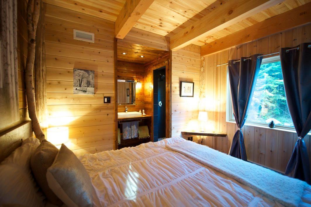 Les Bouleaux - Les Chalets Spa Canada La Malbaie Eksteriør bilde