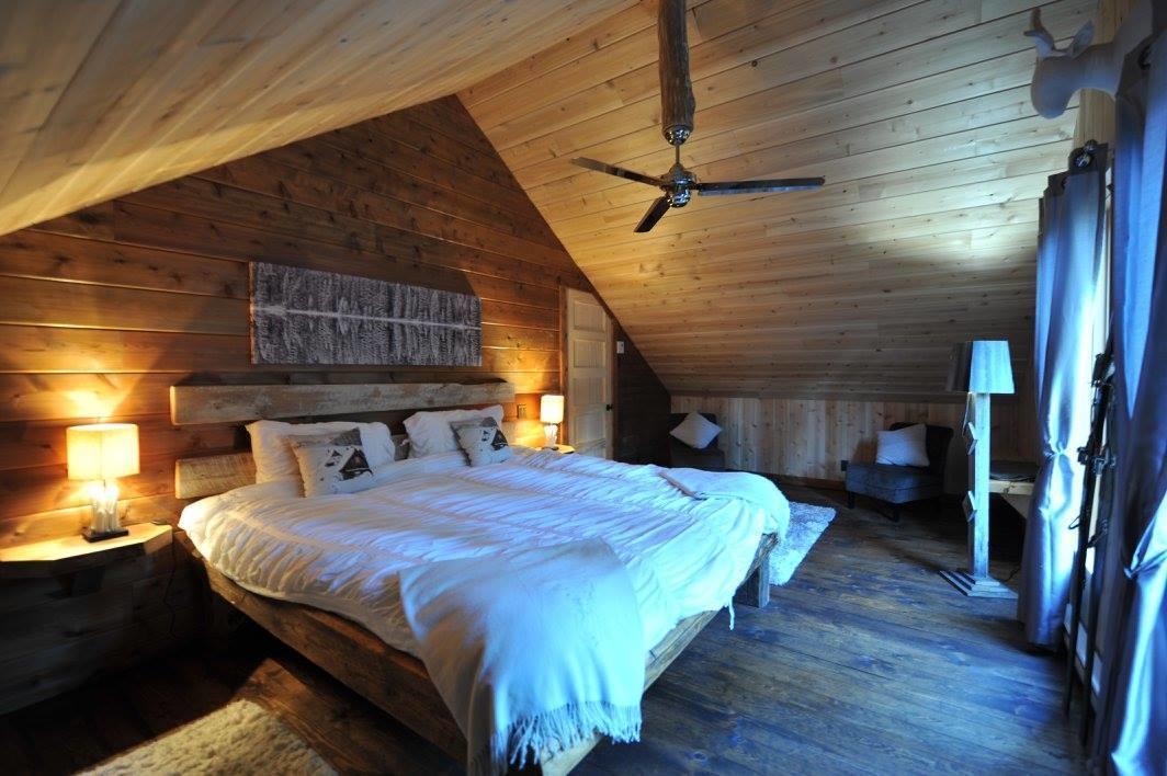 Les Bouleaux - Les Chalets Spa Canada La Malbaie Eksteriør bilde