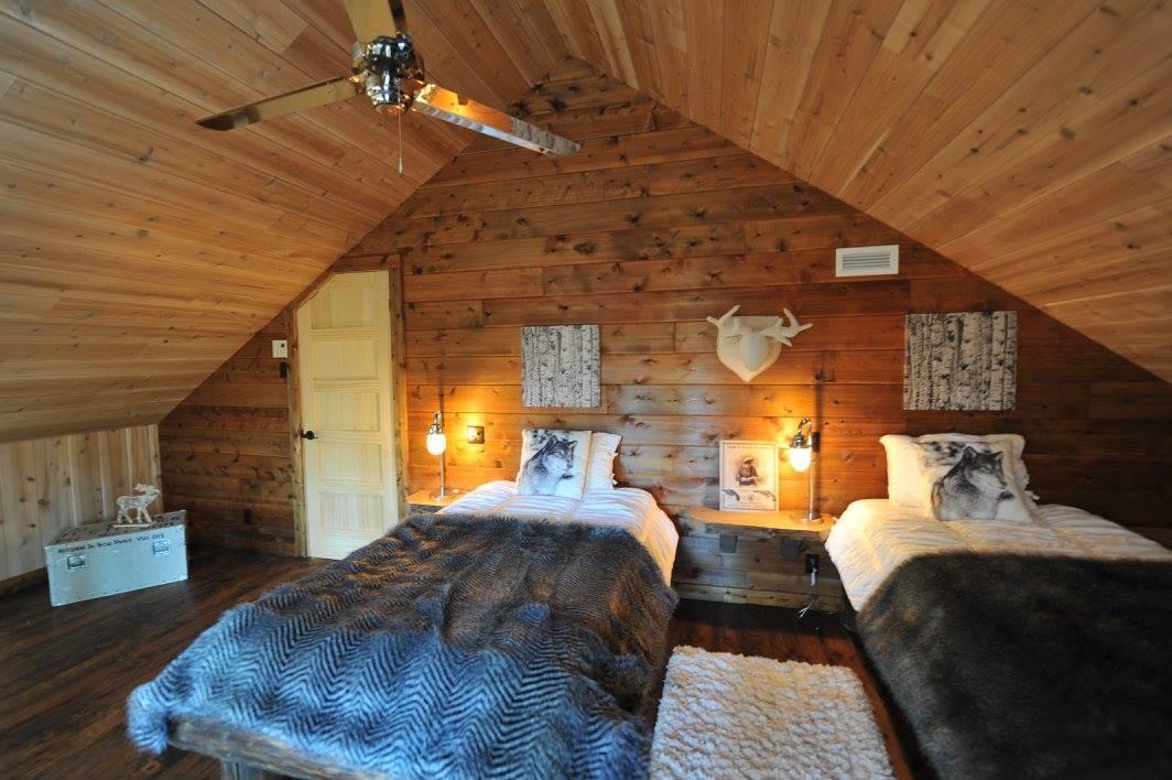 Les Bouleaux - Les Chalets Spa Canada La Malbaie Eksteriør bilde
