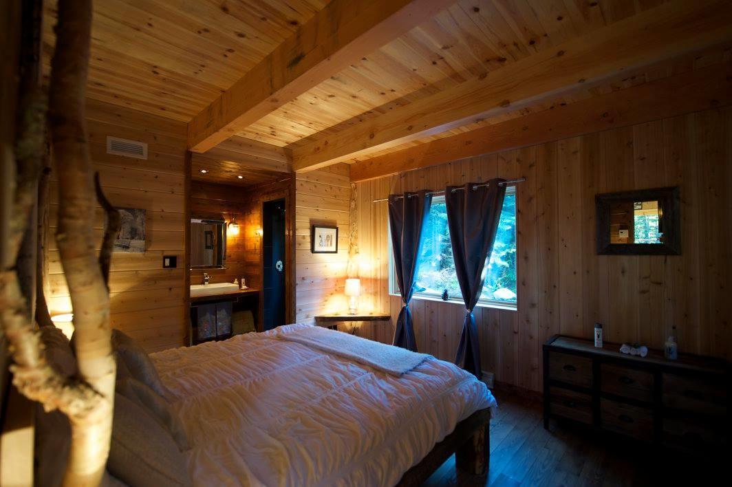 Les Bouleaux - Les Chalets Spa Canada La Malbaie Eksteriør bilde