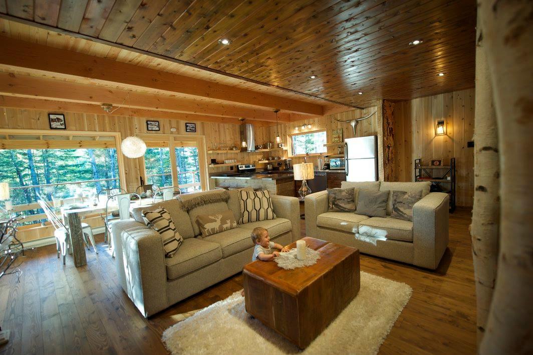 Les Bouleaux - Les Chalets Spa Canada La Malbaie Eksteriør bilde