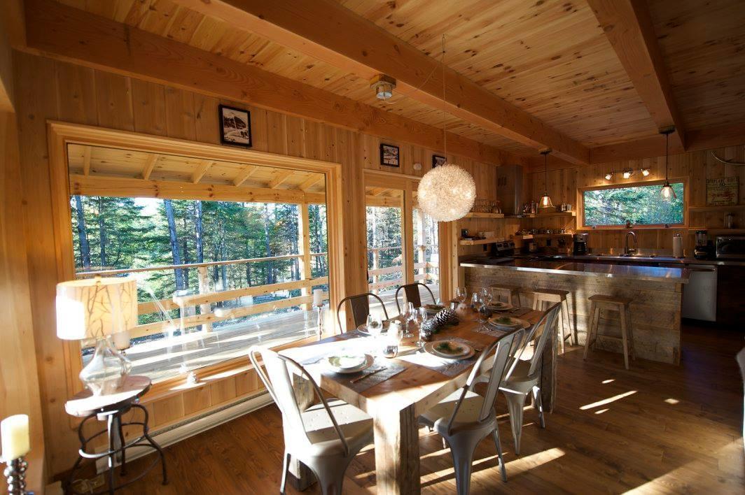 Les Bouleaux - Les Chalets Spa Canada La Malbaie Eksteriør bilde