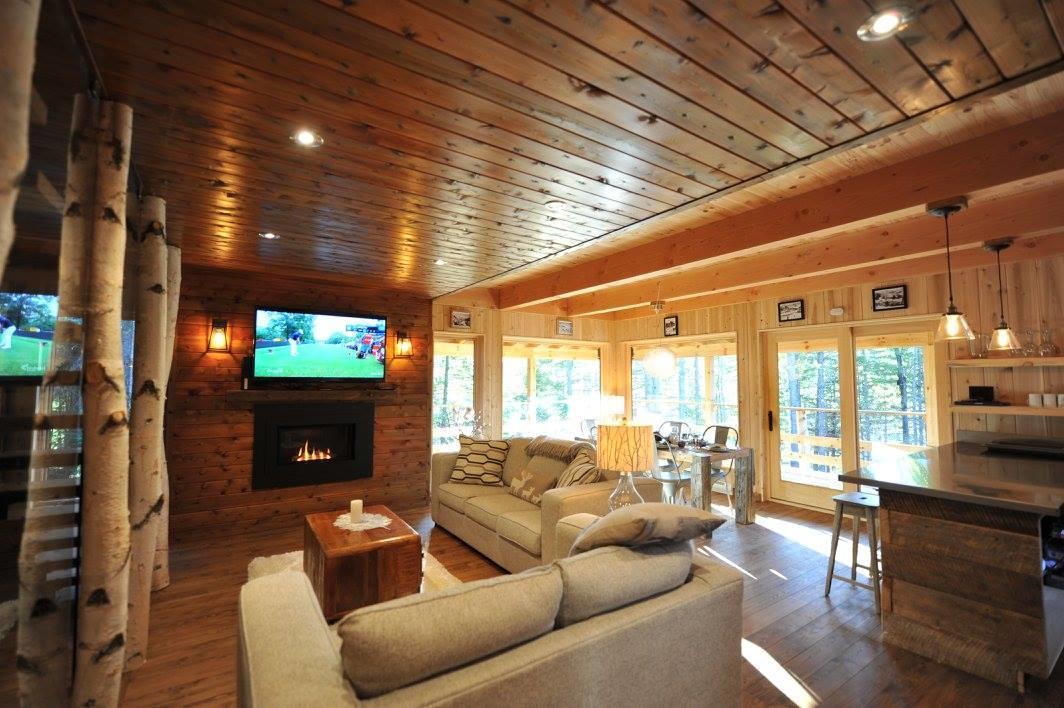 Les Bouleaux - Les Chalets Spa Canada La Malbaie Eksteriør bilde