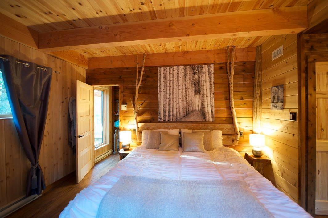 Les Bouleaux - Les Chalets Spa Canada La Malbaie Eksteriør bilde