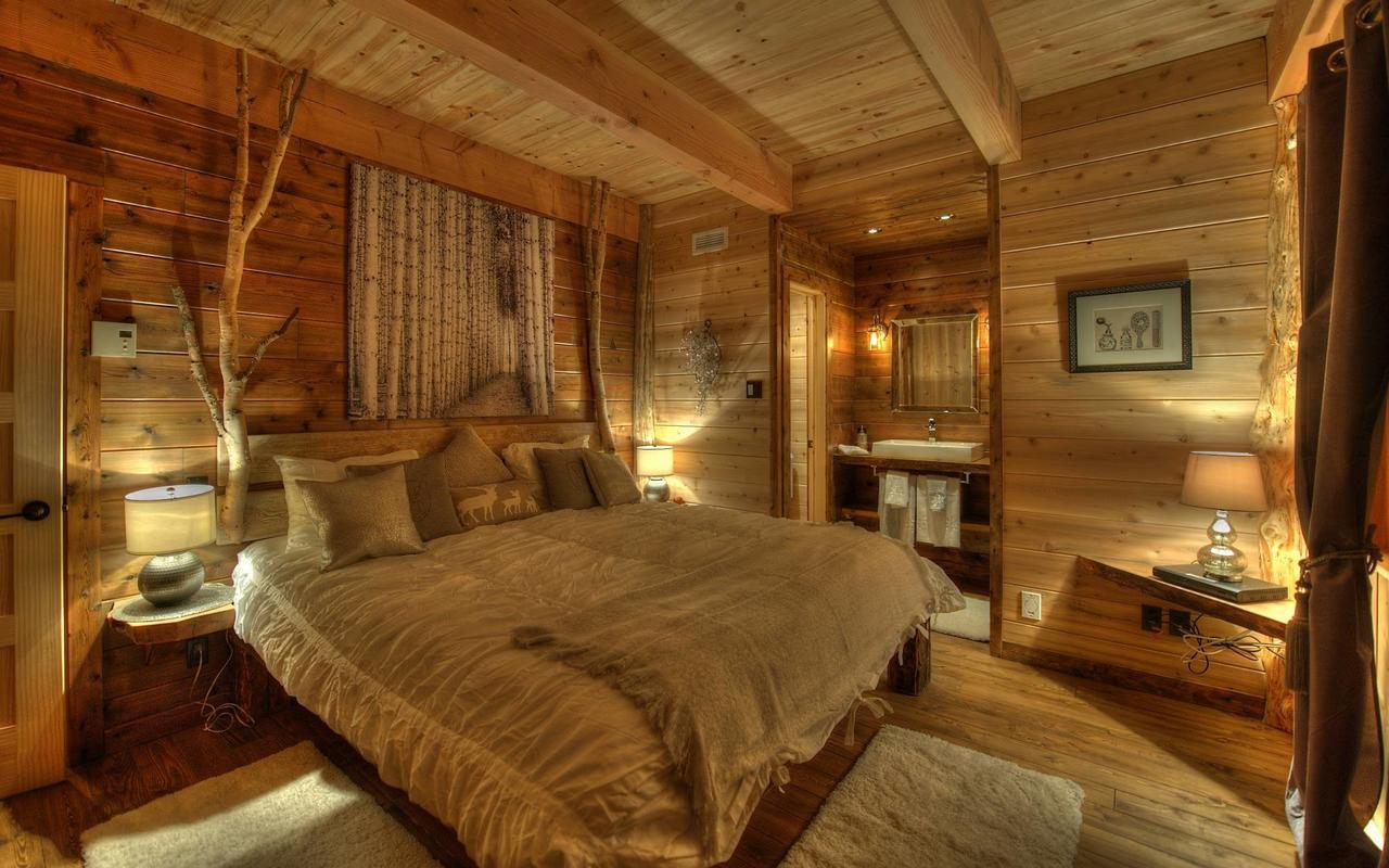 Les Bouleaux - Les Chalets Spa Canada La Malbaie Eksteriør bilde