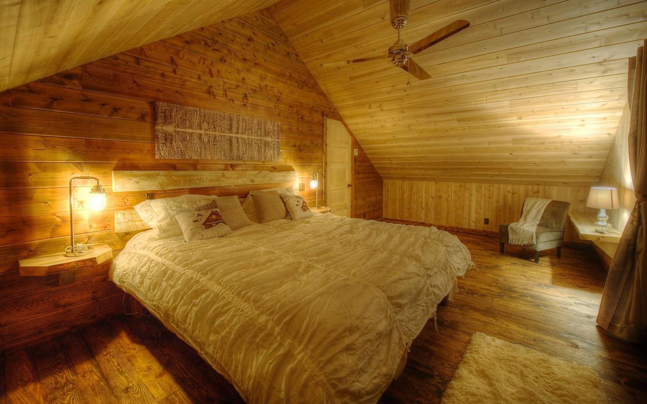 Les Bouleaux - Les Chalets Spa Canada La Malbaie Eksteriør bilde