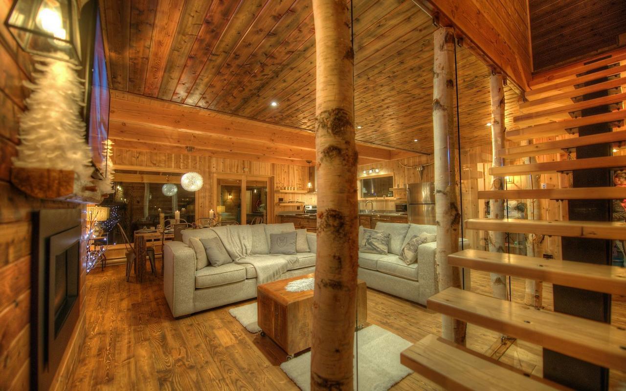Les Bouleaux - Les Chalets Spa Canada La Malbaie Eksteriør bilde